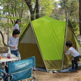 【ハローウッズ】里山冒険ファミリーキャンプ