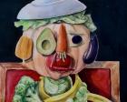 アルゼンチンボルト風❗️❓野菜🎃と果物🍇で人の顔を描こう❗️❗️