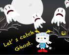英語+ゲームで学ぶプログラミング: Catch the ghost!