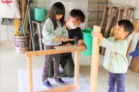 6歳になったら机を作ろう！机作り体験 in岡山