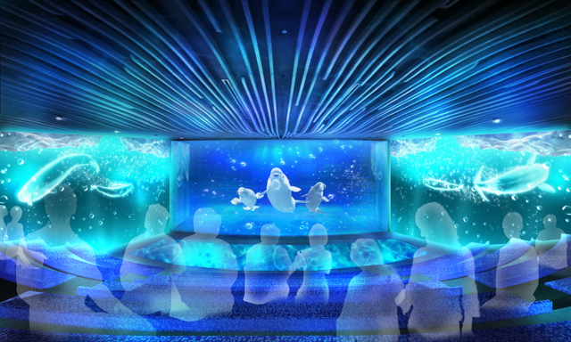 浜田市の水族館が大型リニューアル！　映像投影で幻想空間に没入