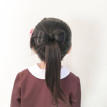 幼児のヘアアレンジ ヘアセット27選 子供の女の子の簡単な髪型は