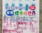 第23回企画展 あなたの知らない昆虫標本の世界