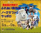 【E・ZO FUKUOKA】ふれあい動物園ノースサファリサッポロ開催