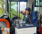 Hanaマルシェタイアップイベントちびっこバス運転士体験＆バスの乗り方講座