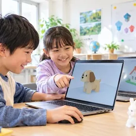 【2026年秋・冬｜桂】小学生向け3Dモデリング体験