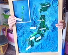【芸術の秋/ものづくり体験】立体日本地図作り！