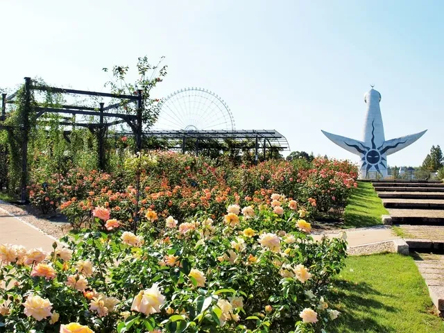 万博記念公園 秋のローズフェスタ