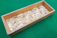 【12/26限定】ダチョウのたまごでモザイクウッドトレイを作ろう