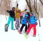 スノーシューハイキング『スモールピークハント』軽井沢　雪遊び自然体験