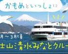 【３月まで限定】かもめといっしょに、富士山清水みなとクルーズ