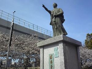 勝海舟の銅像
