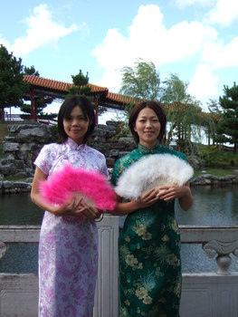 施設写真 チャイナドレスのレンタルが好評 中国旅行気分で庭園をゆったり散策してみては 料 中国庭園燕趙園の写真 子供とお出かけ情報 いこーよ