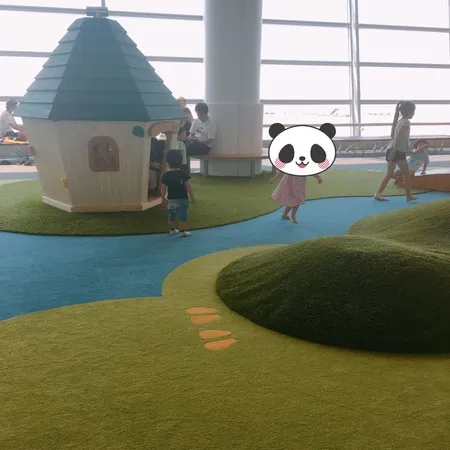 国内線内遊び場がリューアル