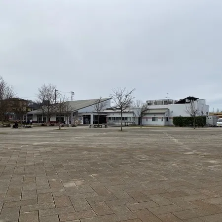 バーベキュー場が有る大きな公園です...