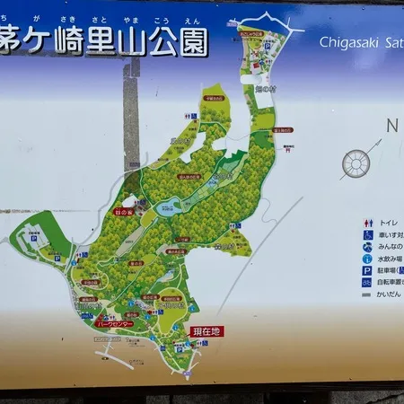 バーベキュー場が有る大きな公園です...
