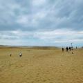 鳥取砂丘はひろーくて、お天気だと景...