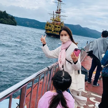 海賊船と遊覧船が有りますが、海賊船...