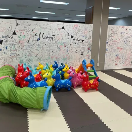 キッズスペースが広く、ゆったり色々...