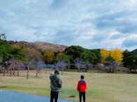 奈良公園の春日野園地という場所です...