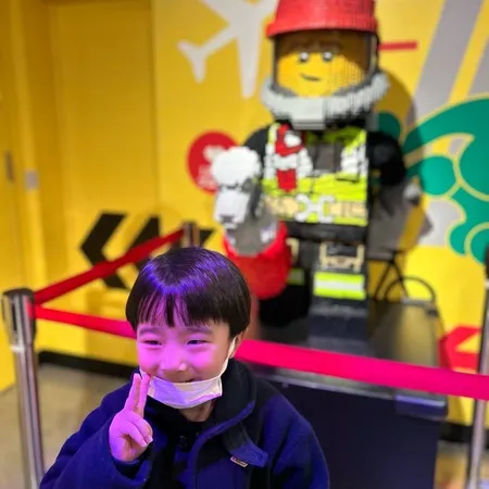 LEGOシティ大阪に家族で行きました。