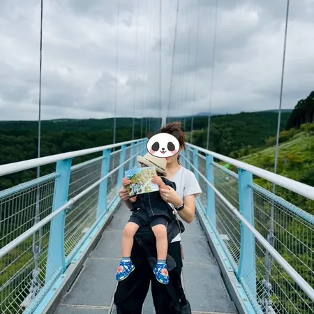 初めてスカイウォークに行きました。...