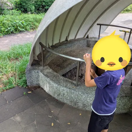 【ユーザ投稿】 一定の広さのある公園で、貝の地層が...