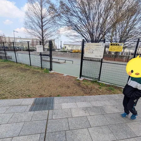 スケボーに興味があるため、2人のお...