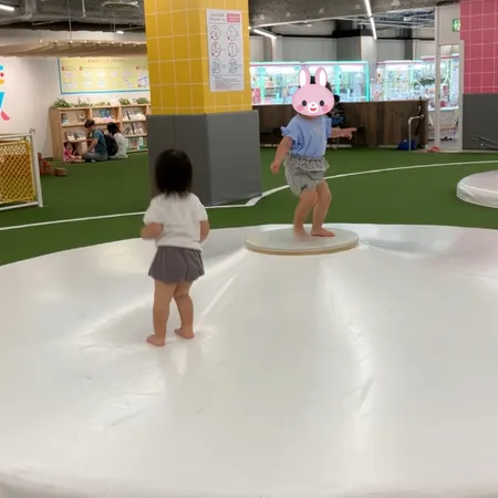 ジャンプがお気に入りです。疲れたら...