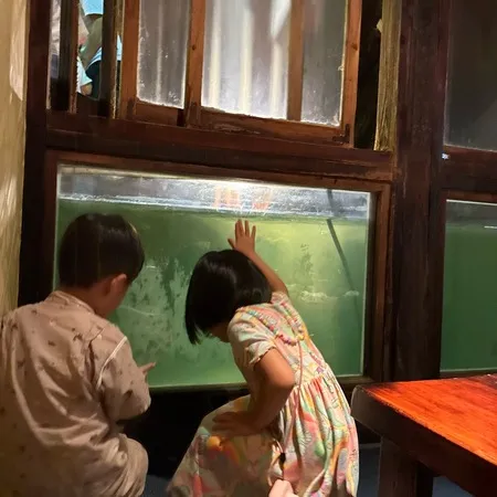 釣ったお魚を調理して持ってきてくれ...