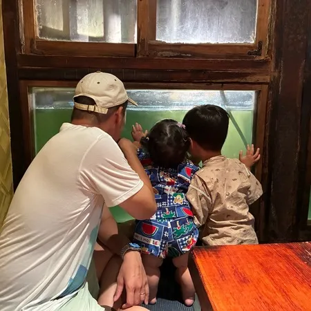 釣ったお魚を調理して持ってきてくれ...