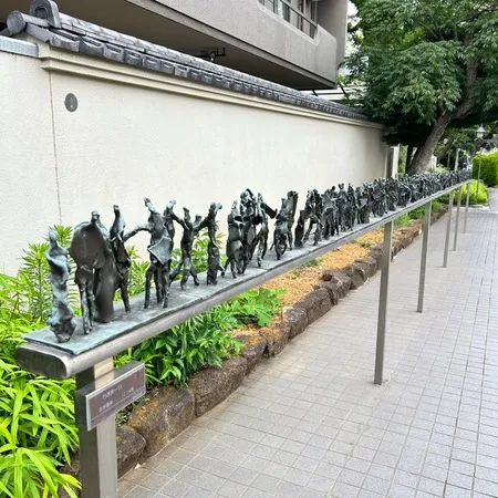 長泉院に附属する現代彫刻美術館で、...