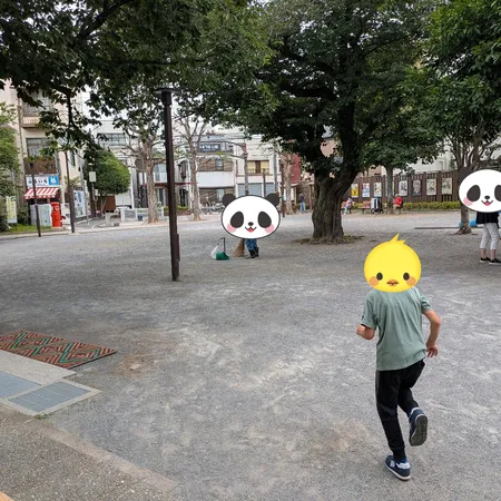 トキワ荘ミュージアムがある公園です...