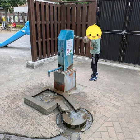 トキワ荘ミュージアムがある公園です...
