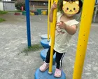 今回は小さい子用の滑り台と、タイヤ...