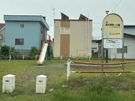 古びてたけどブランコ すべり台 て...