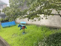 公園というよりは小さな広場。
