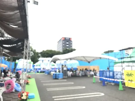 穴場！意外に近くて一日中楽しめるプール！