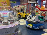 大きすぎないゲームセンターです。係...