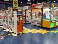 大きすぎないゲームセンターです。係...