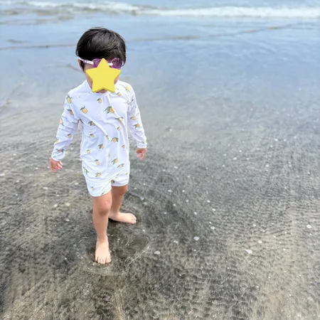 久しぶりの海。波が高めの日だったの...