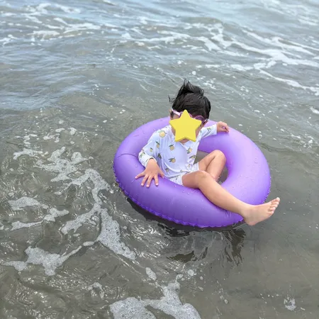 久しぶりの海。波が高めの日だったの...