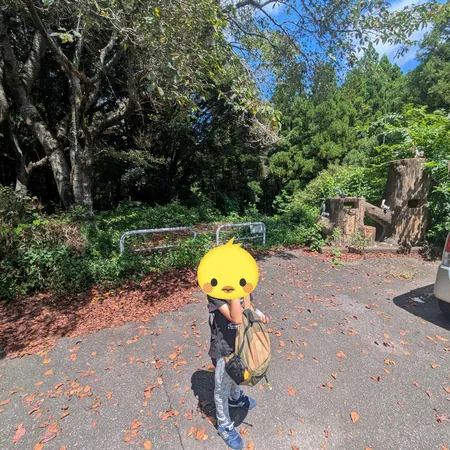 森林公園は休止中とのことで入れませ...