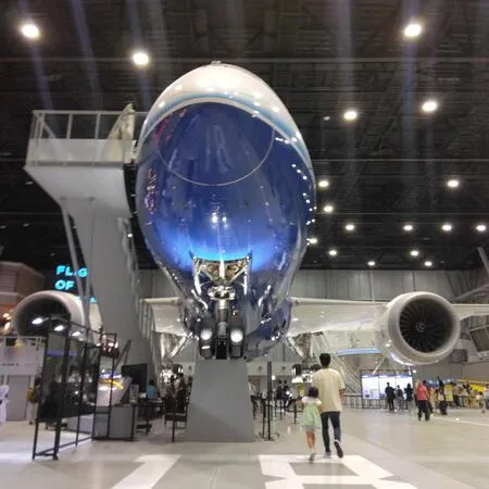 ✈飛行機に乗らずとも楽しめる。勿論...