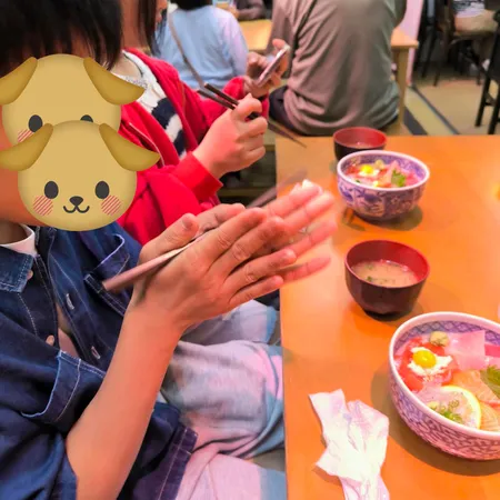 新鮮な海鮮がたくさん売られていました。