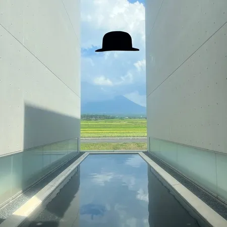 大山が綺麗に見えて最高のロケーショ...