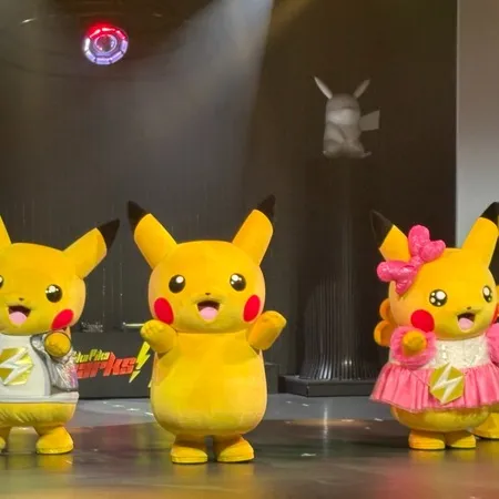 大好きなポケモンがたくさんで喜んで...