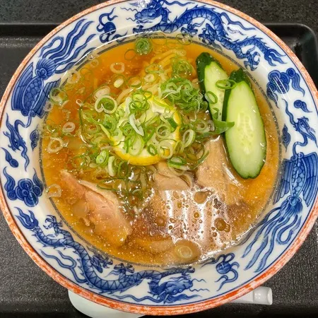 食事処の冷やしラーメンがとても美味...