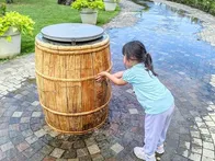 広いし、日陰もいっぱいあるし、トイ...