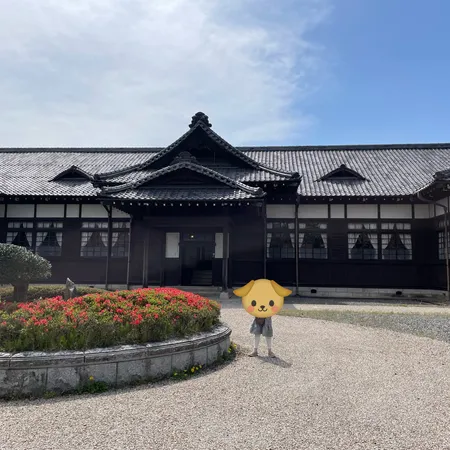 昔裁判所だった頃の再現がされており...
